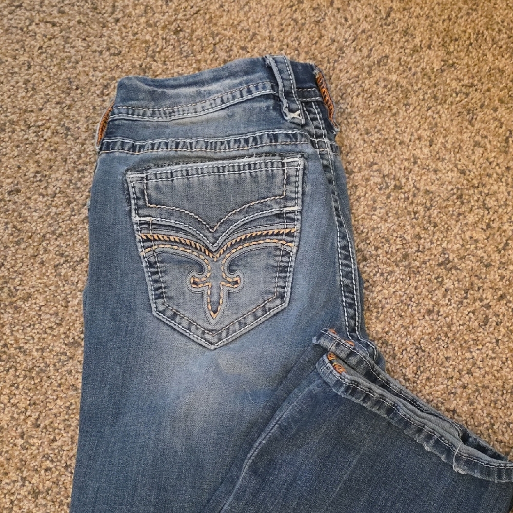 Rock Revival Blue Boot Cut Jeans